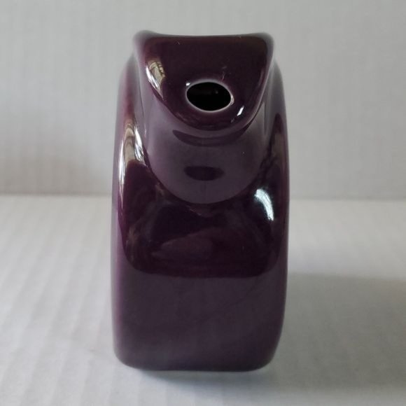 Fiestaware Fiesta Small CERAMIC Mini Disk Pitcher Mulberry Purple - Picture 4 of 14